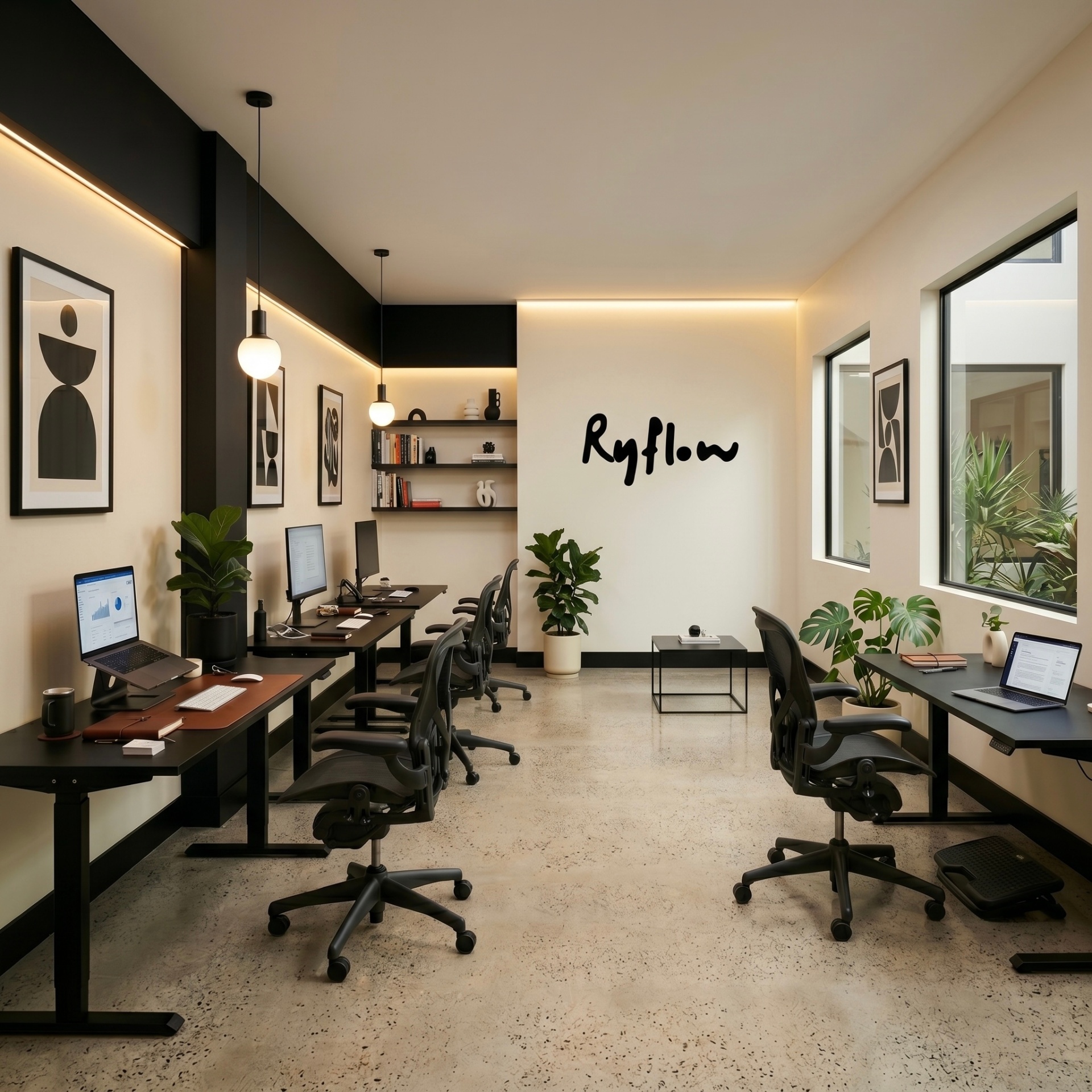 The Ryflow studio in Newcastle, NSW — where we build internal AI software for Australian businesses